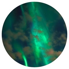 Northern Lights Plasma Sky Round Trivet by Ket1n9