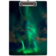 Northern Lights Plasma Sky A4 Acrylic Clipboard by Ket1n9