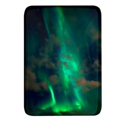 Northern Lights Plasma Sky Rectangular Glass Fridge Magnet (4 Pack) by Ket1n9