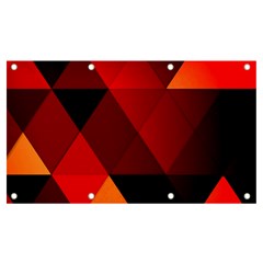 Abstract Triangle Wallpaper Banner And Sign 7  X 4  by Ket1n9