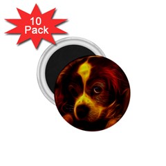 Cute 3d Dog 1 75  Magnets (10 Pack)  by Ket1n9