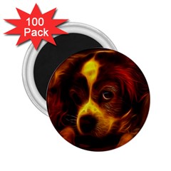 Cute 3d Dog 2 25  Magnets (100 Pack)  by Ket1n9