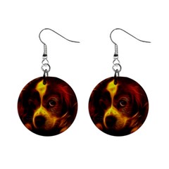 Cute 3d Dog Mini Button Earrings by Ket1n9