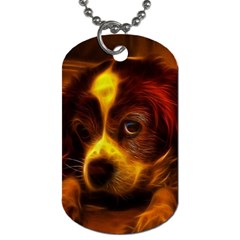 Cute 3d Dog Dog Tag (one Side) by Ket1n9