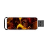 Cute 3d Dog Portable USB Flash (Two Sides) Back