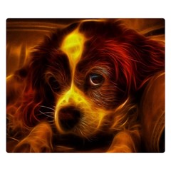 Cute 3d Dog Two Sides Premium Plush Fleece Blanket (small) by Ket1n9