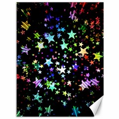 Christmas Star Gloss Lights Light Canvas 36  X 48  by Ket1n9