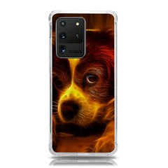 Cute 3d Dog Samsung Galaxy S20 Ultra 6 9 Inch Tpu Uv Case by Ket1n9