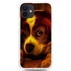 Cute 3d Dog Iphone 12/12 Pro Tpu Uv Print Case by Ket1n9