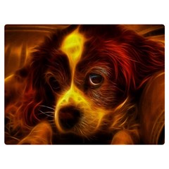 Cute 3d Dog Premium Plush Fleece Blanket (extra Small) by Ket1n9