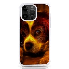 Cute 3d Dog Iphone 14 Pro Max Tpu Uv Print Case by Ket1n9