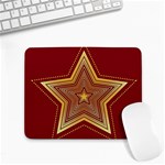 Christmas Star Seamless Pattern Small Mousepad Front