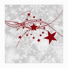 Christmas Star Snowflake Medium Glasses Cloth by Ket1n9