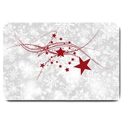 Christmas Star Snowflake Large Doormat by Ket1n9