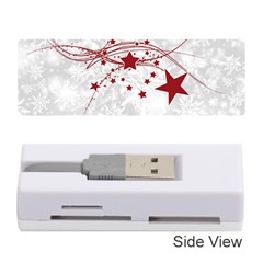 Christmas Star Snowflake Memory Card Reader (stick) by Ket1n9