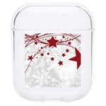 Christmas Star Snowflake Hard PC AirPods 1/2 Case Front