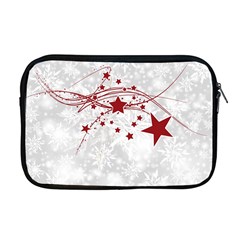 Christmas Star Snowflake Apple Macbook Pro 17  Zipper Case by Ket1n9