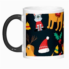 Funny Christmas Pattern Background Morph Mug by Ket1n9