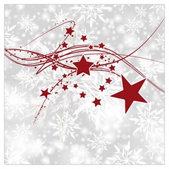 Christmas Star Snowflake Lightweight Scarf  by Ket1n9