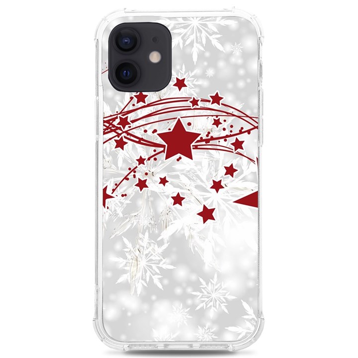 Christmas Star Snowflake iPhone 12/12 Pro TPU UV Print Case