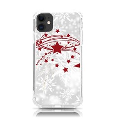 Christmas Star Snowflake Iphone 11 Tpu Uv Print Case by Ket1n9