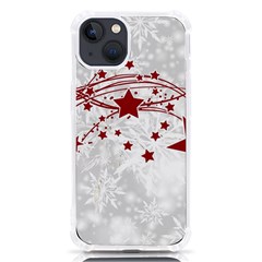 Christmas Star Snowflake Iphone 13 Tpu Uv Print Case by Ket1n9