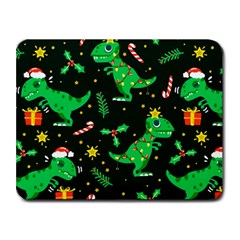 Christmas Funny Pattern Dinosaurs Small Mousepad