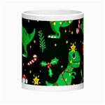 Christmas Funny Pattern Dinosaurs Morph Mug Center