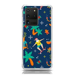 Colorful Funny Christmas Pattern Samsung Galaxy S20 Ultra 6 9 Inch Tpu Uv Case by Ket1n9