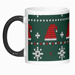 Beautiful Knitted Christmas Pattern Morph Mug by Ket1n9