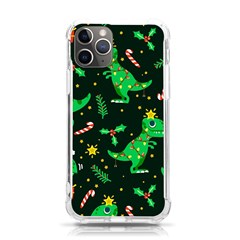 Christmas Funny Pattern Dinosaurs Iphone 11 Pro 5 8 Inch Tpu Uv Print Case by Ket1n9