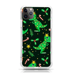 Christmas Funny Pattern Dinosaurs Iphone 11 Pro Max 6 5 Inch Tpu Uv Print Case by Ket1n9