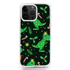 Christmas Funny Pattern Dinosaurs Iphone 14 Pro Max Tpu Uv Print Case by Ket1n9