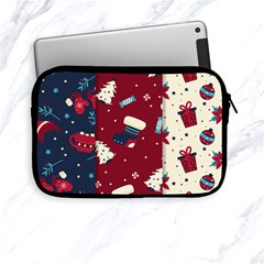 Flat Design Christmas Pattern Collection Art Apple Ipad Mini Zipper Cases by Ket1n9