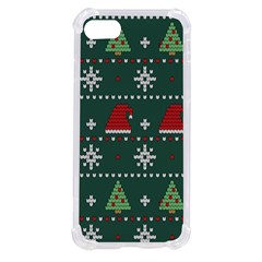 Beautiful Knitted Christmas Pattern Iphone Se by Ket1n9