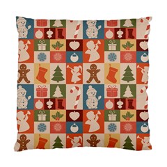 Cute Christmas Seamless Pattern Vector  - Standard Cushion Case (two Sides) by Ket1n9