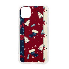 Flat Design Christmas Pattern Collection Art Iphone 11 Tpu Uv Print Case by Ket1n9