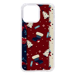 Flat Design Christmas Pattern Collection Art Iphone 14 Pro Max Tpu Uv Print Case by Ket1n9