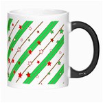 Christmas Paper Stars Pattern Texture Background Colorful Colors Seamless Morph Mug Right