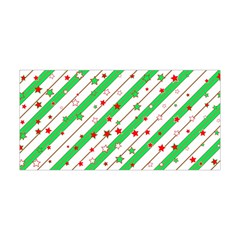 Christmas Paper Stars Pattern Texture Background Colorful Colors Seamless Yoga Headband by Ket1n9