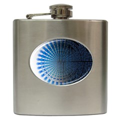 Data Computer Internet Online Hip Flask (6 Oz) by Ket1n9