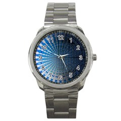 Data Computer Internet Online Sport Metal Watch by Ket1n9