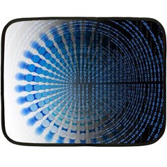 Data Computer Internet Online Two Sides Fleece Blanket (mini) by Ket1n9