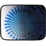 Data Computer Internet Online Two Sides Fleece Blanket (Mini) 35 x27  Blanket Front