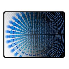 Data Computer Internet Online Fleece Blanket (small) by Ket1n9