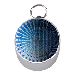 Data Computer Internet Online Mini Silver Compasses by Ket1n9