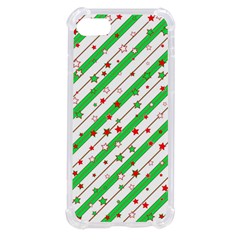 Christmas Paper Stars Pattern Texture Background Colorful Colors Seamless Iphone Se by Ket1n9