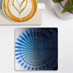 Data Computer Internet Online Uv Print Square Tile Coaster  by Ket1n9