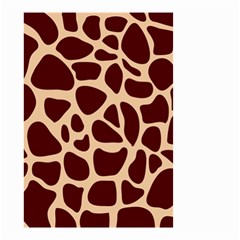 Animal Print Girraf Patterns Small Garden Flag (two Sides) by Ket1n9