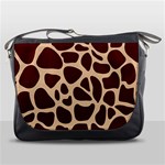 Animal Print Girraf Patterns Messenger Bag Front